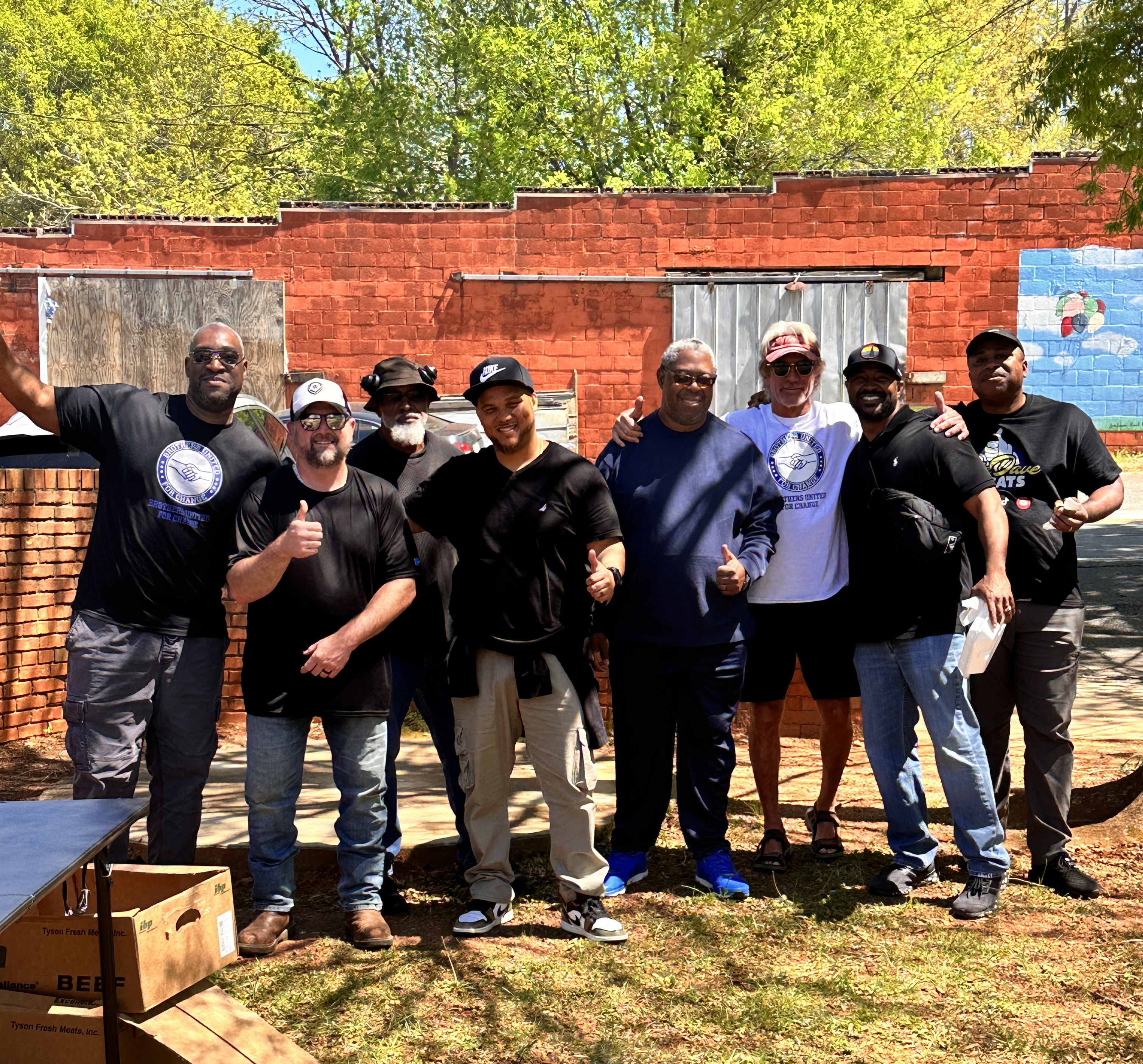 BUFC brothers united for change in the community