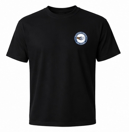 BUFC Black T-Shirt Front